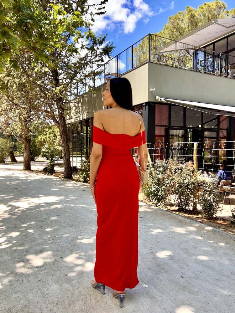 Vestido Agatha Rojo - Imagen 3